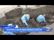 Trujillo: Encuentran 25 restos óseos humanos en Chan Chan