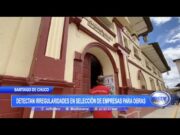 Santiago de Chuco: Detectan irregularidades en selección de empresas para obras
