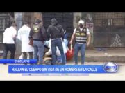 Chiclayo: Hallan el cuerpo sin vida de un hombre en la calle