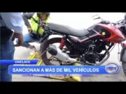 Chiclayo: Sancionan a más de mil vehículos