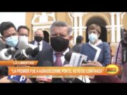 César Acuña: «La premier fue a agradecerme por el voto de confianza»