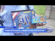 Cajamarca: Promueven erradicar la anemia con galletas nutritivas
