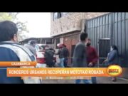 Cajamarca: Ronderos urbanos recuperan mototaxi robada