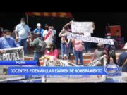 Piura: Docentes piden anular examen de nombramiento