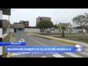 Trujillo: Inauguran mejoramiento de calles en urb. Natasha Alta