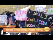 Piura: Obras de reconstrucción a paso de tortuga