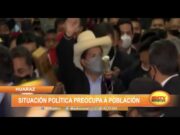 Huaraz: Situación política preocupa a población