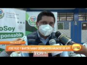 Trujillo: José Ruiz y Martín Namay desmienten anuncio de APP