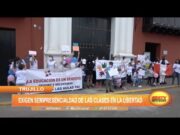 Trujillo: Exigen semipresencialidad de las clases en la región La Libertad