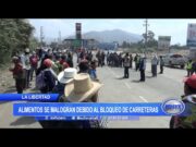La Libertad: Alimentos se malogran debido al bloqueo de carreteras por paro de ronderos