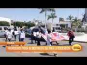 Piura: Profesores piden se destine 6% del PBI a la educación