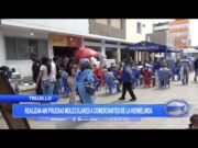 Trujillo: Realizan 400 pruebas moleculares a comerciantes de mercado La Hermelinda