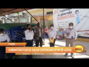 Piura: Administrativos de salud continúan en pie de lucha