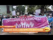 Cajamarca: Celebran el Día de la Lucha contra la Violencia a Mujeres