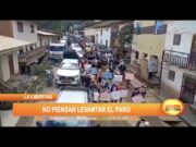 La Libertad: Ronderos no piensan levantar el paro