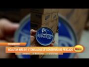 Chimbote: Incautan más de 5 toneladas de conservas de pescado