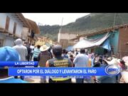 La Libertad: Ronderos optaron por el diálogo y levantaron el paro