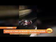 Chepén: Auto cae a canal de regadío y deja dos fallecidas