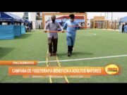 Pacasmayo: Campaña de fisioterapia beneficia a adultos mayores