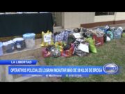 La Libertad: Operativos policiales logran incautar más de 30 kilos de droga