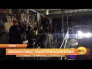 Piura: Sancionan a quince locales por no acatar normas
