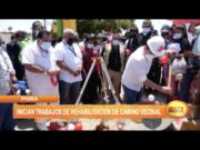 Piura: Inician trabajos de rehabilitación de camino vecinal