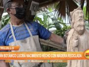 Trujillo: Jardín Botánico lucirá nacimiento hecho con madera reciclada