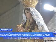 La Libertad: Exigirán carnet de vacunación para visitar a la Virgen de la Puerta