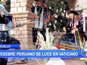 Trujillo: Pesebre peruano se luce en el Vaticano