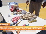 Cajamarca: Autoridades buscan evitar accidentes con pirotécnicos
