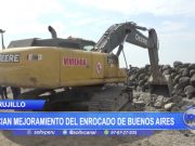 Trujillo: Inician mejoramiento del enrocado de Buenos Aires