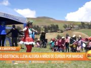 La Libertad: EsSalud lleva alegría a niños de Curgos por navidad
