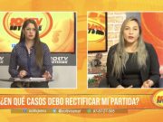 Hay errores u omisiones en mi partida ¿qué debo hacer?