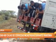 Piura: Vacían 400 cajas de cerveza incautadas durante pandemia