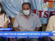 Lambayeque: Piden a directivos de saneamiento dar paso al costado