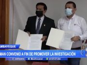 Lambayeque: Firman convenio a fin de promover la investigación