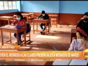 La Libertad: Prevén el regreso a las clases presenciales a mediados de marzo
