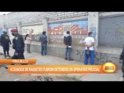 Trujillo: Acusados de raqueteo fueron detenidos en operativo policial