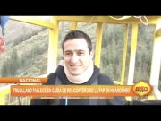 Trujillano fallece en caída de helicóptero de la FAP en Huarochirí