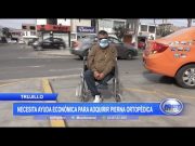 Trujillo: Necesita ayuda económica para adquirir pierna ortopédica