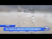 Pataz: Declararán en emergencia por peligro inminente