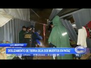 La Libertad: Deslizamiento de tierra deja dos muertos en Pataz