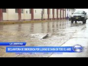 La Libertad: Declaratoria de emergencia por lluvias se daría en todo el ande