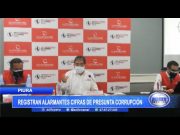 Piura: Registran alarmantes cifras de presunta corrupción
