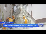 Otuzco: Pavimentarán principales calles de la «capital de la fe»