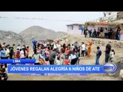 Lima: Jóvenes regalan alegría a niños de Ate