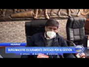 Huaraz: Alcalde Rori Mautino es duramente criticado por su gestión