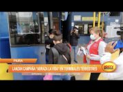 Piura: Lanzan campaña «Abraza la vida» en terminales terrestres