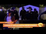 Trujillo: Se drogaba en carpas colocadas para familiares de pacientes