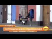 Proyecto humanitario beneficia a extranjeros vulnerables